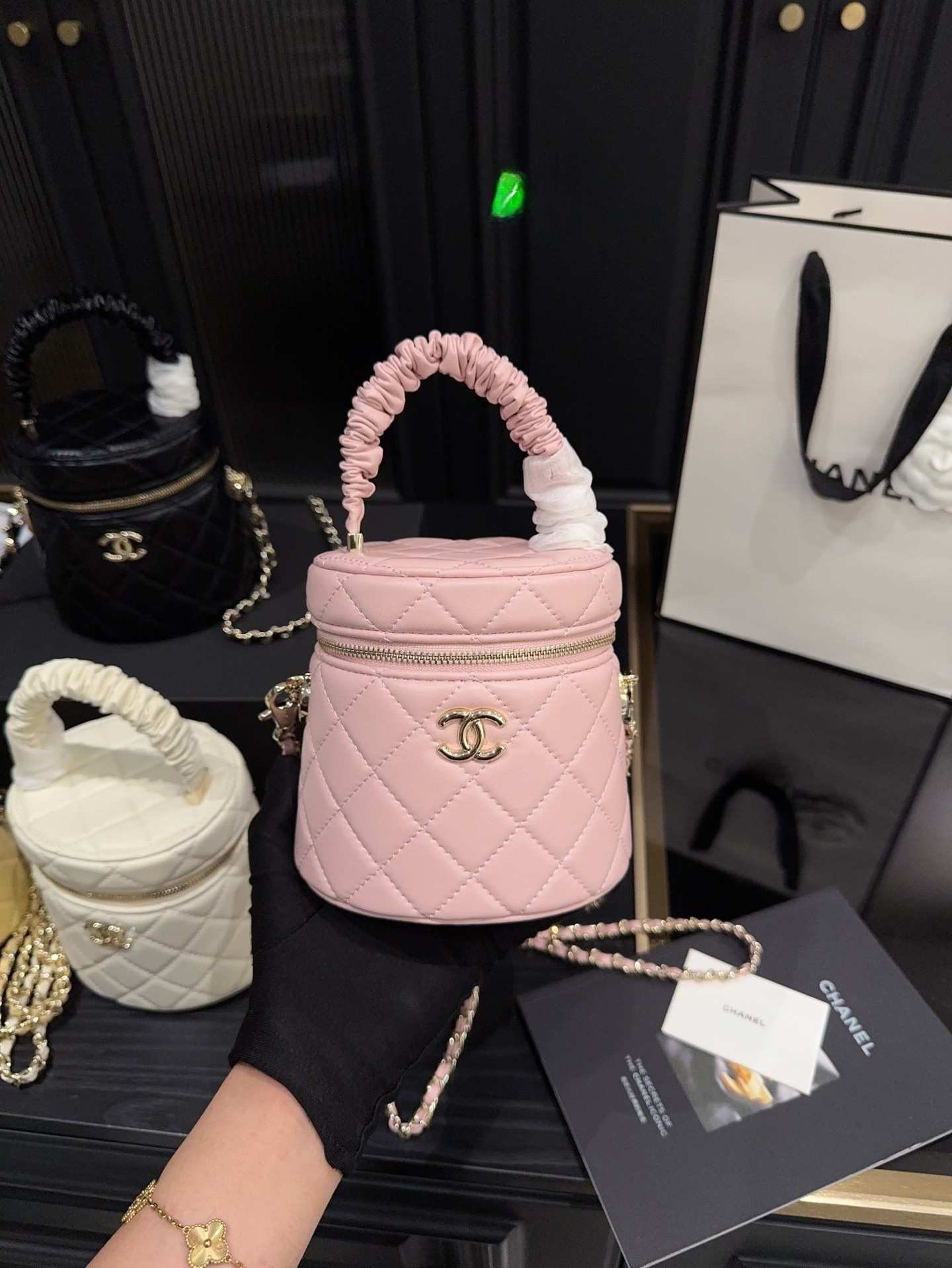 CHANEL Bucket Cosmetic Bag