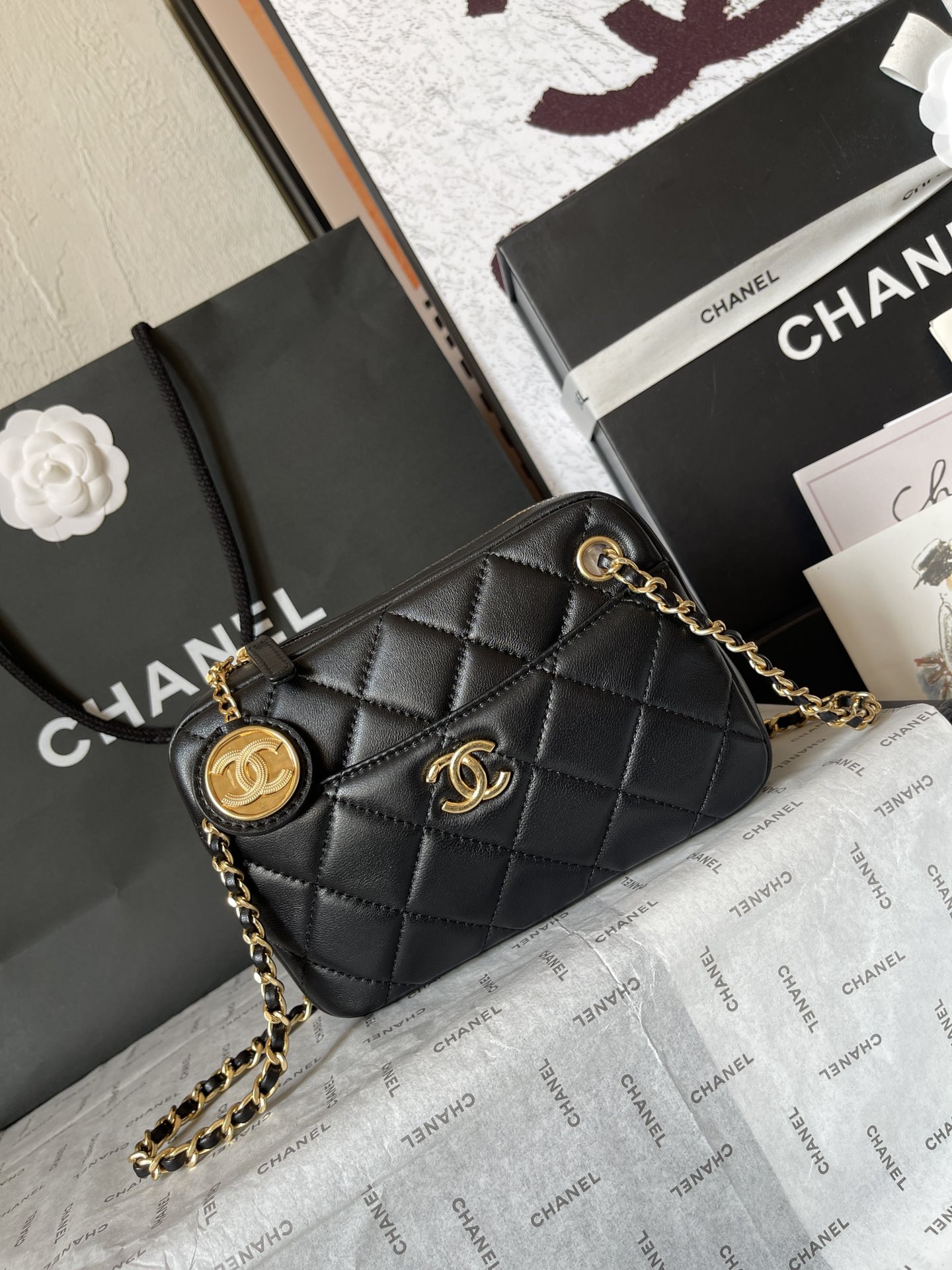 The Chanel 24K Camera Bag