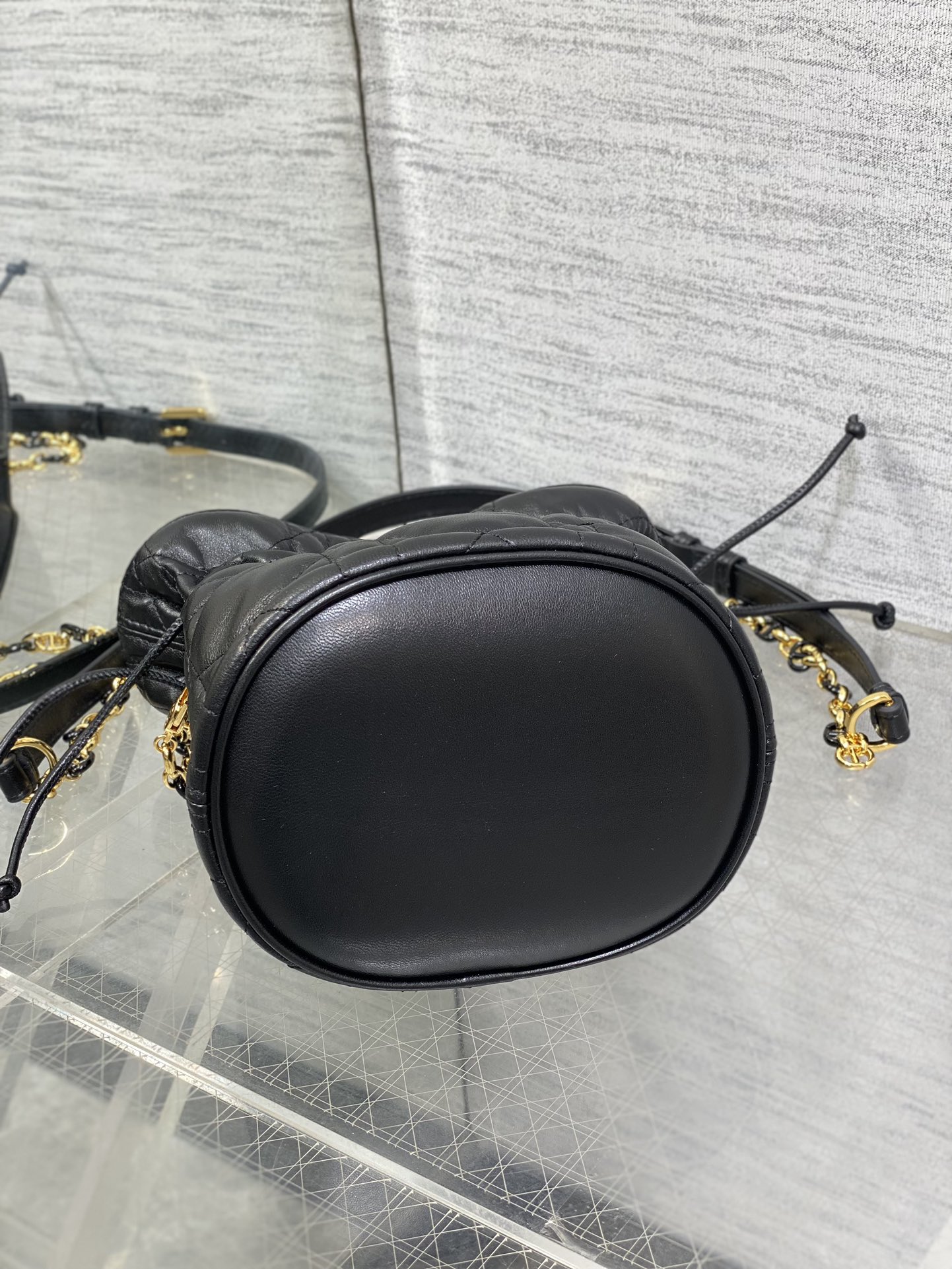 Miss Caro Mini Bucket Bag with Drawstring