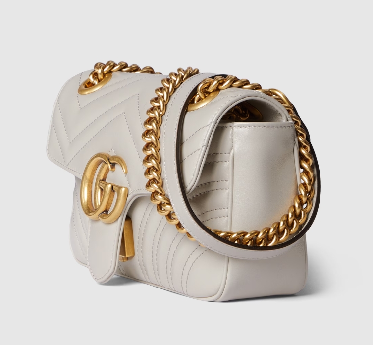 GG MARMONT MATELASSÉ MINI BAG-Grey-‎446744