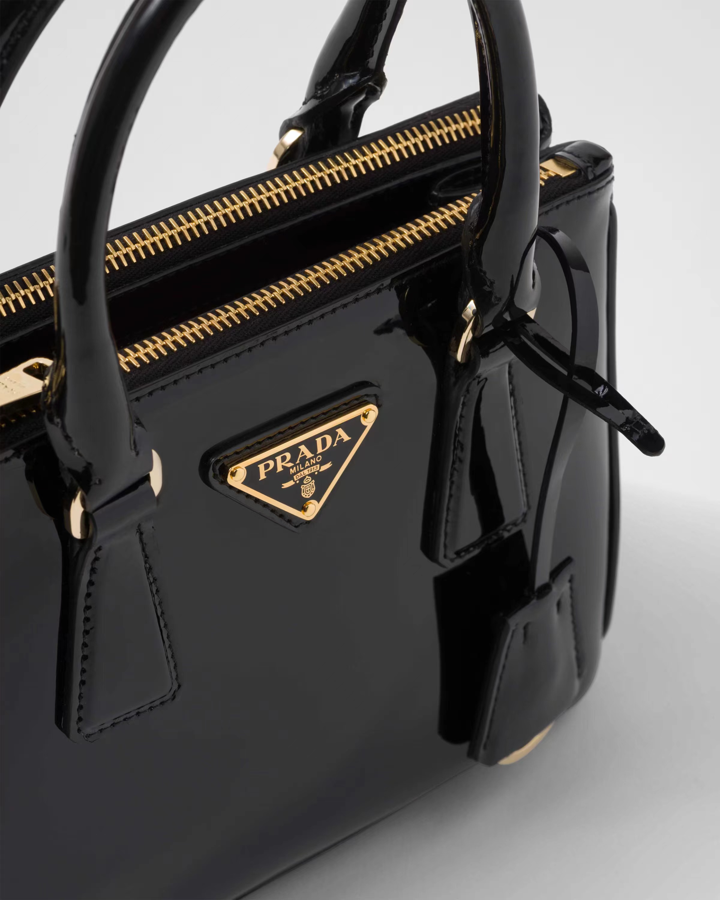 Prada Galleria patent leather mini bag