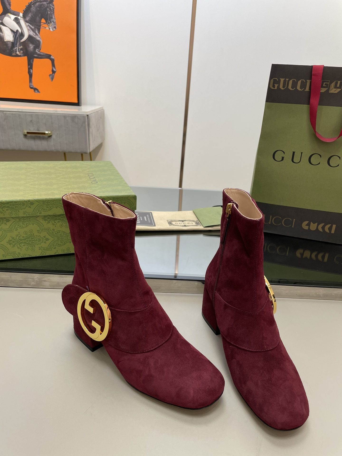 Gucci boots new