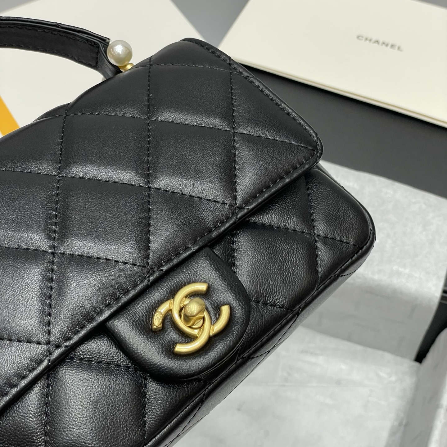 Chanel 25P New Pearl Flap Bag