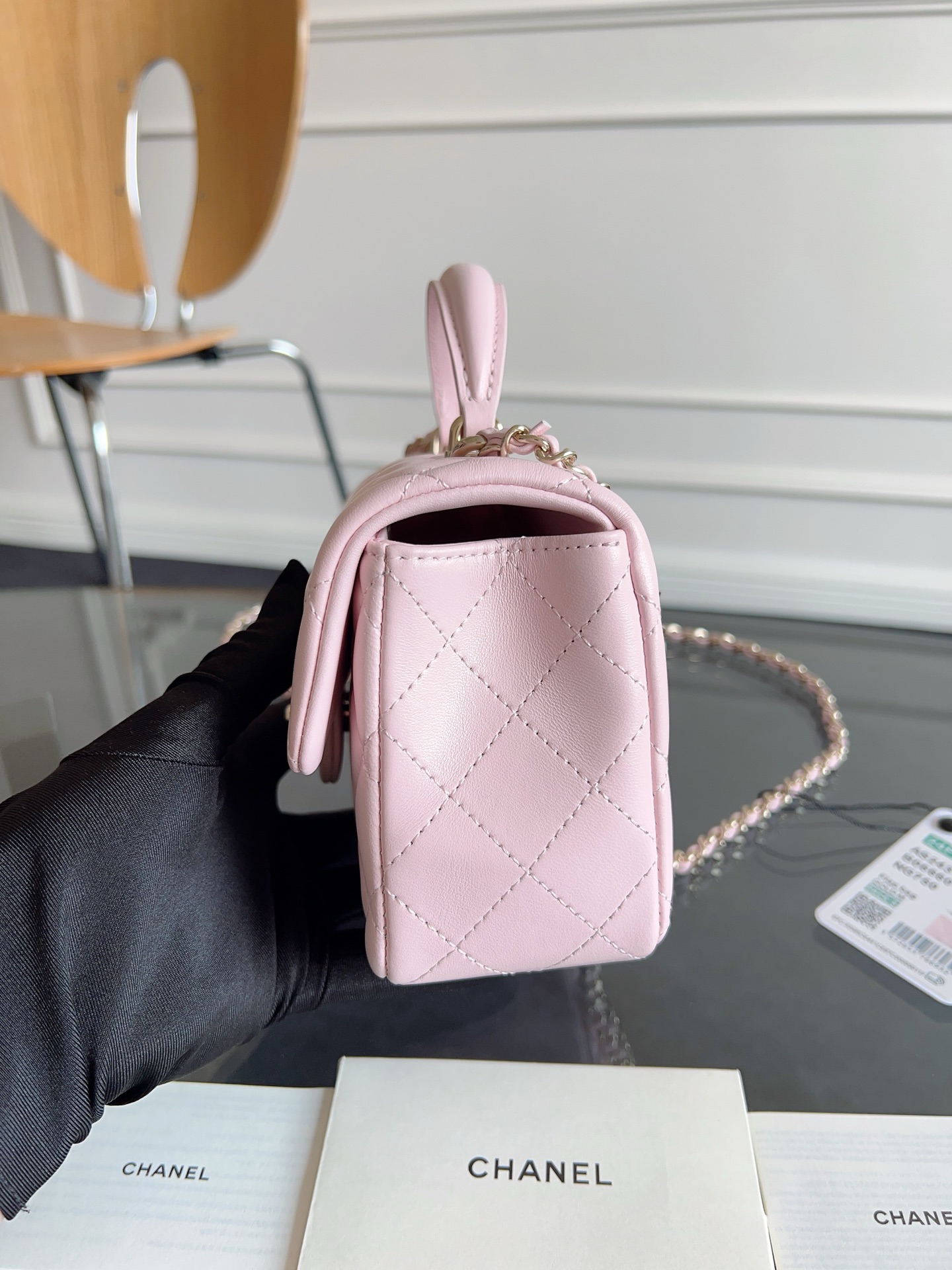 Chanel 21K Mini CF Handle Bag