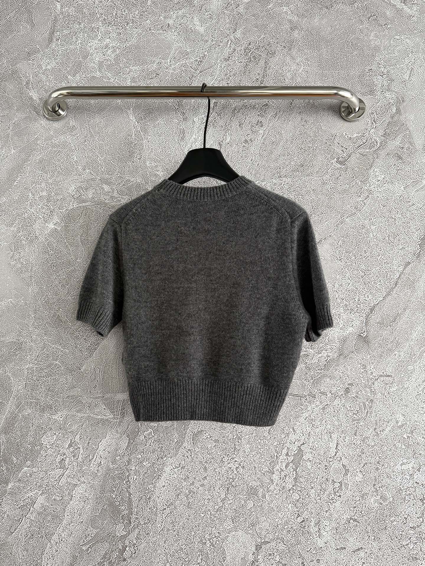 PRADA Logo-Embroidered Cashmere-Blend Sweater
