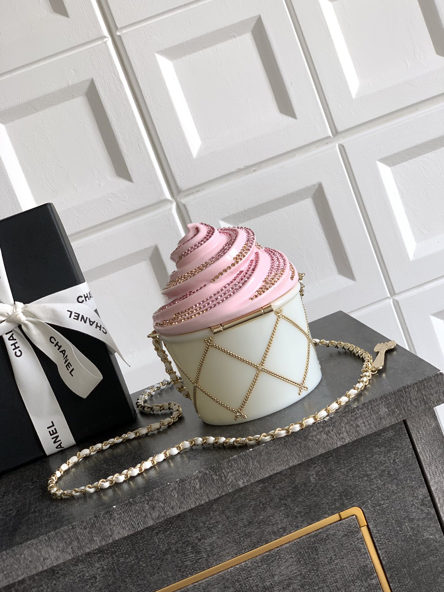 CHANEL “Gelato” Ice Cream Box Evening Bag