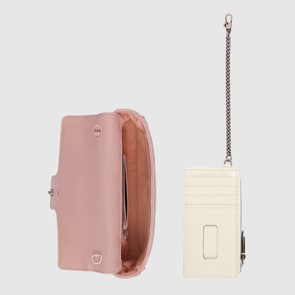 GG MARMONT MINI BAG-Pink-‎751526
