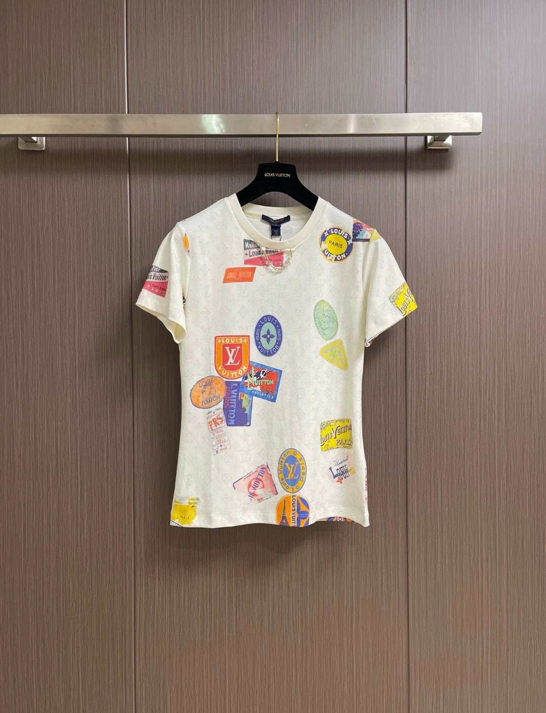 LOUIS VUITTON Mahina Patch Print T-Shirt