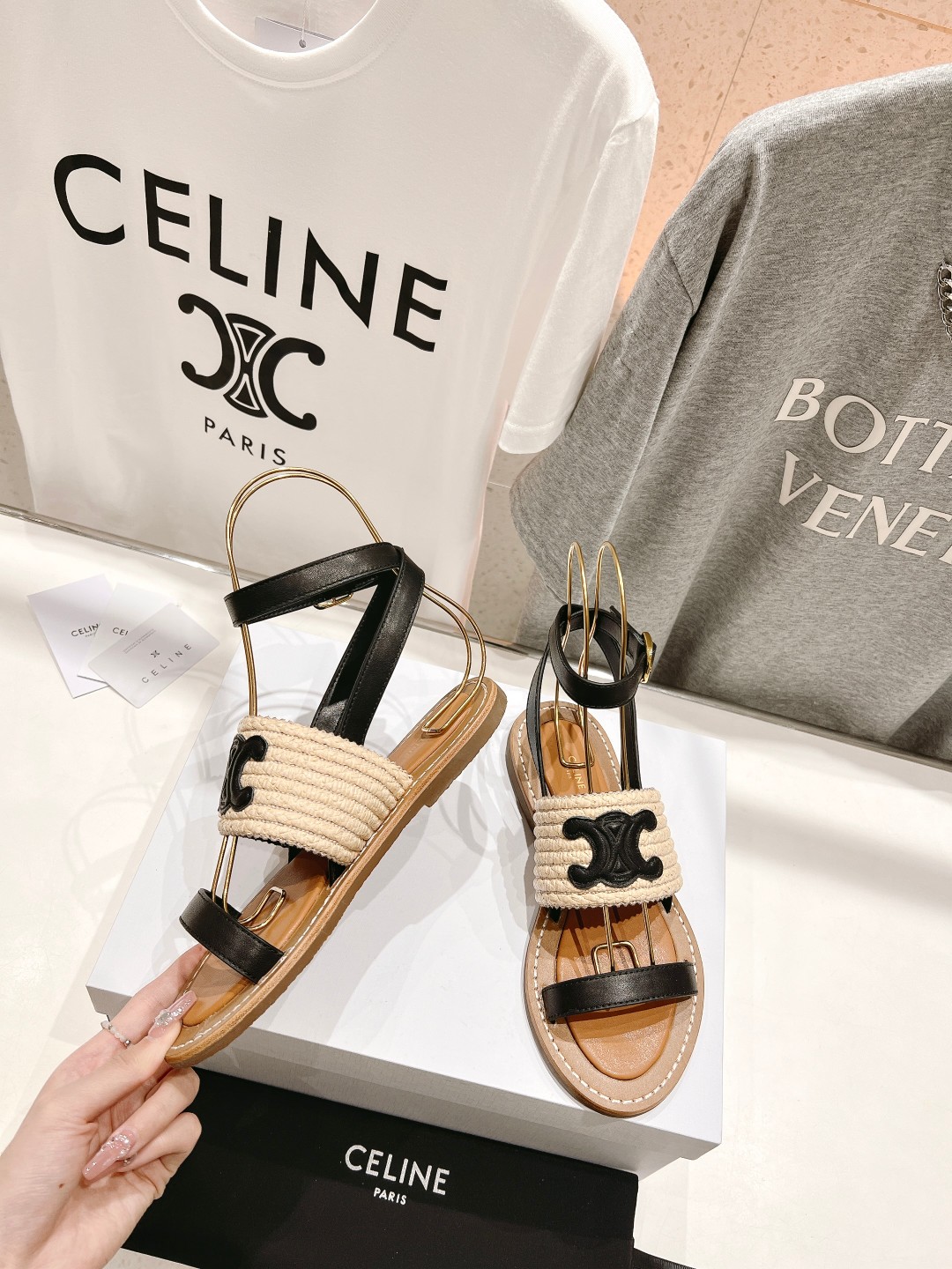Celine 2025 Spring/Summer New Arc de Triomphe Logo Slides