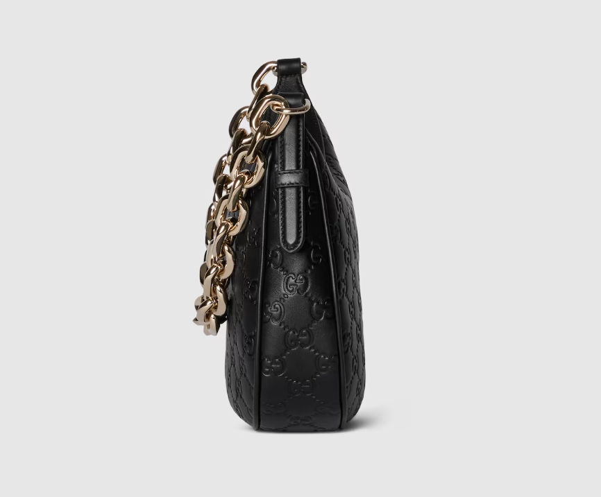 GUCCI-Emblem medium shoulder bag
