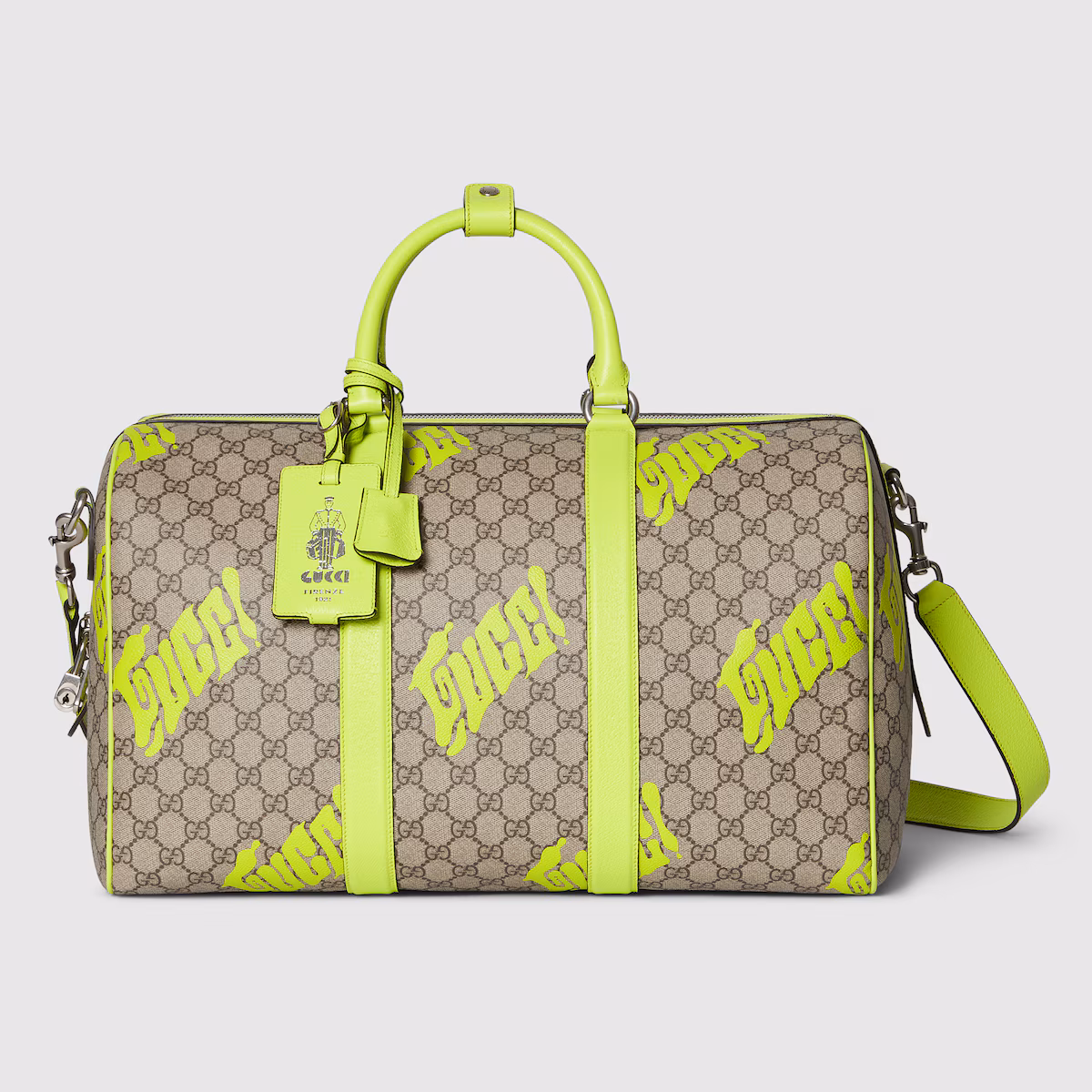 GUCCI Medium duffle bag with print