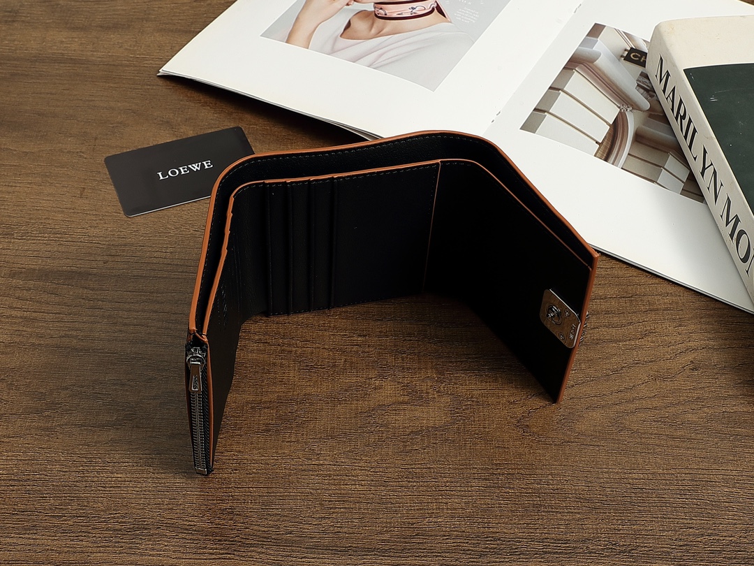 Loewe tri-fold wallet