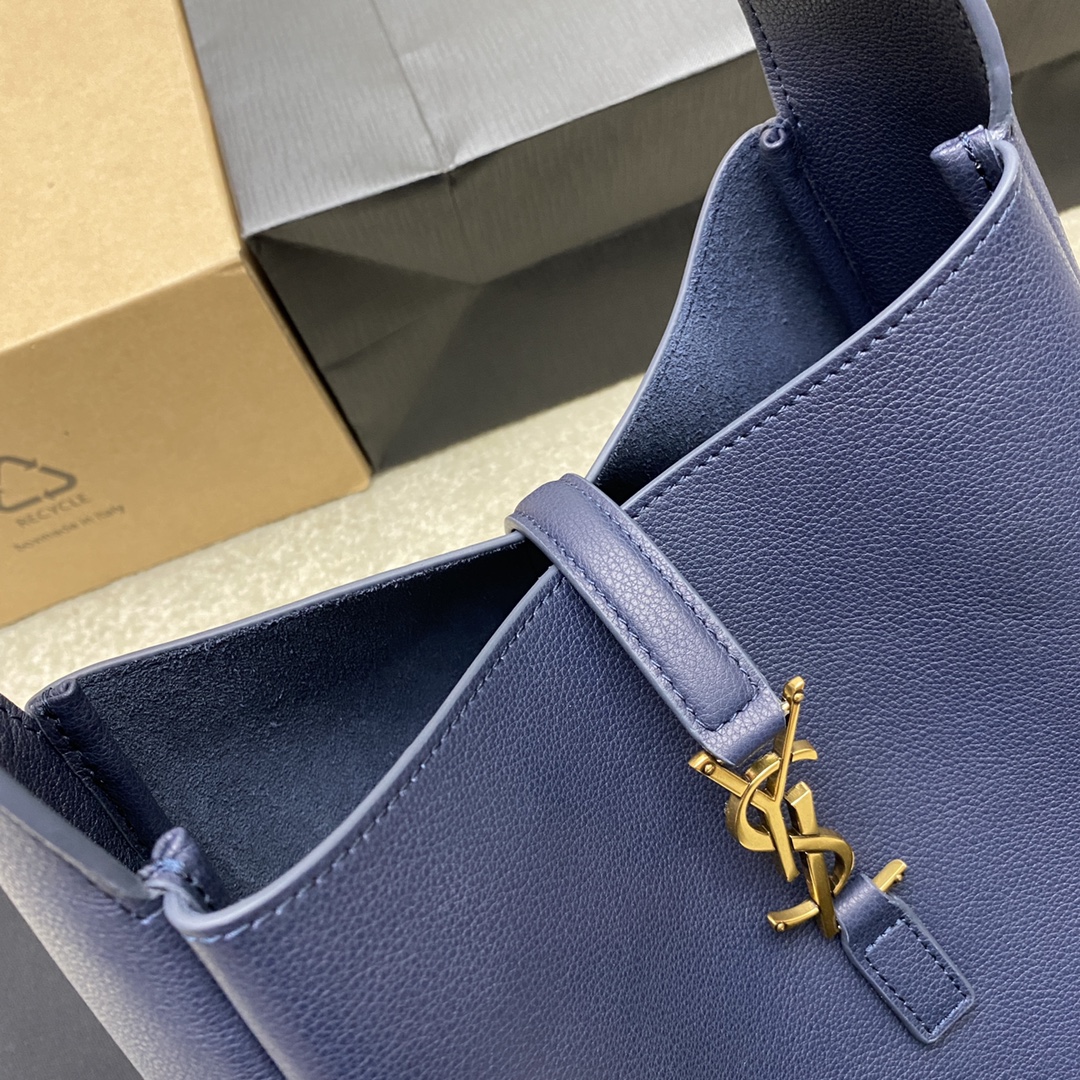 SAINT LAURENT ROSE Hobo Bag in Royal Blue