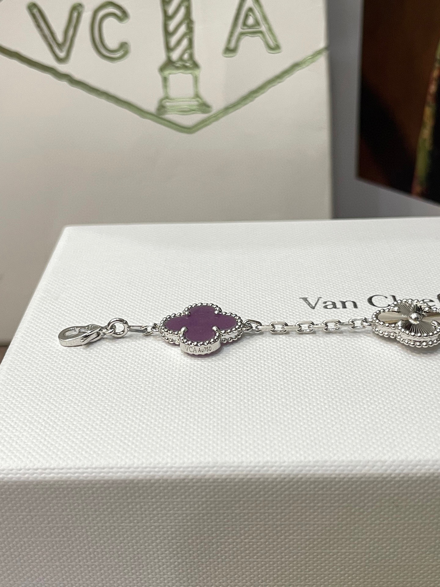 Van Cleef & Arpels Five-Flower Bracelet & Necklace Set