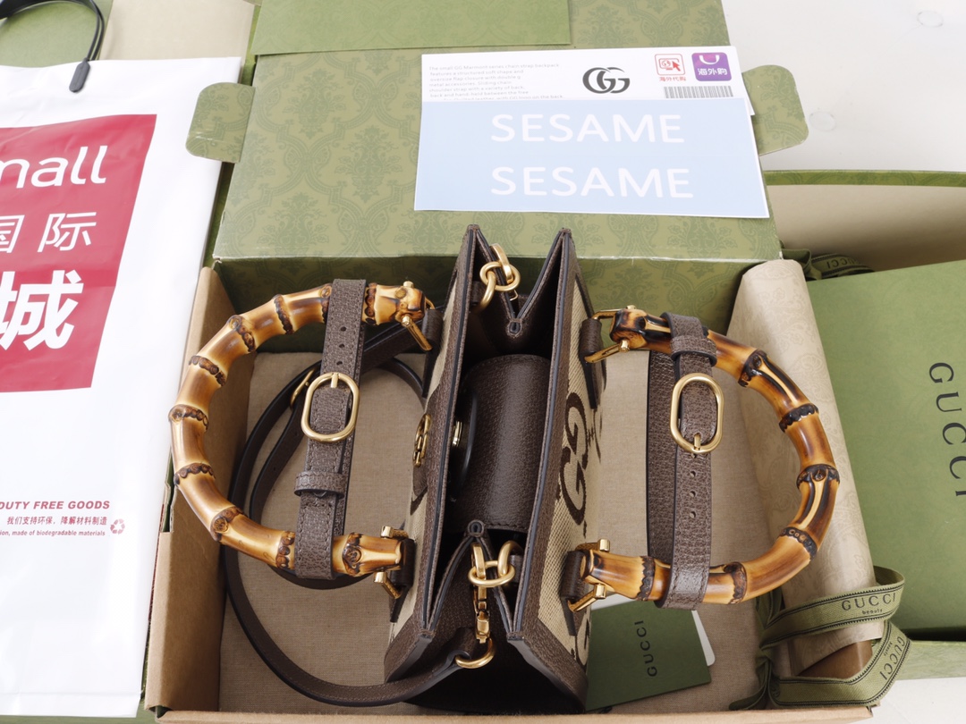 Gucci Bamboo Mini Tote
