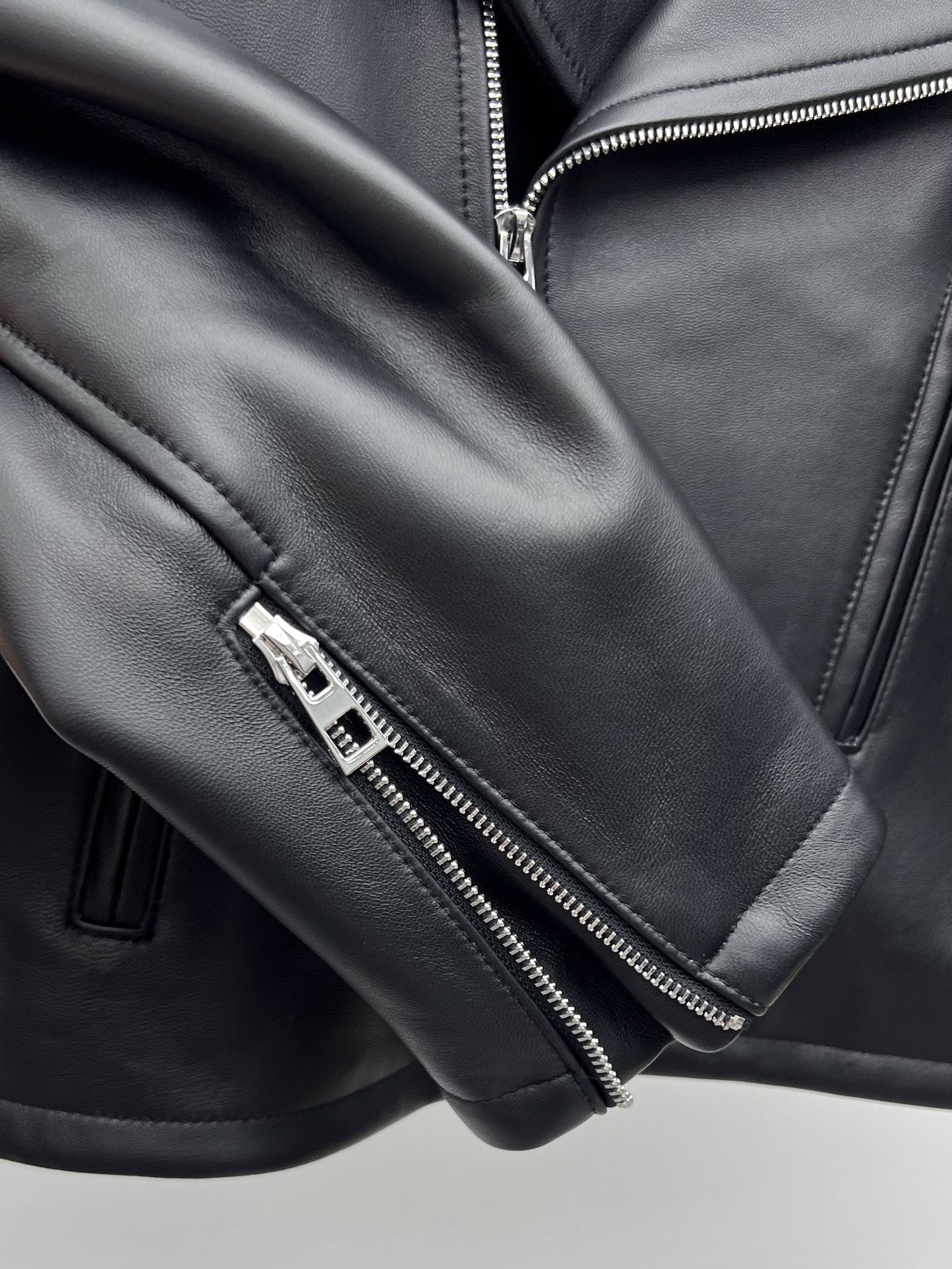 LOEWE Biker jacket in nappa lambskin