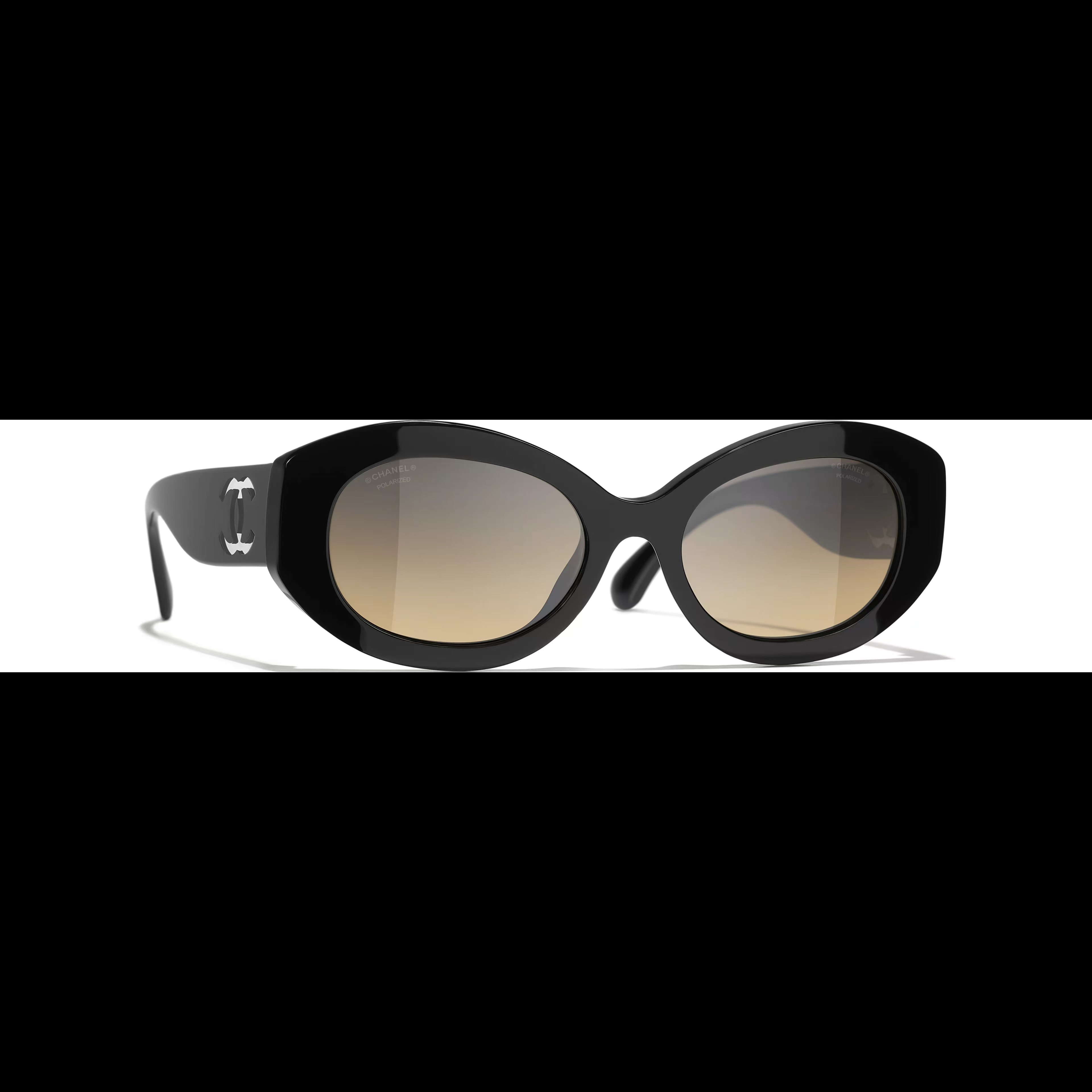 CHANEL-Oval Sunglasses
