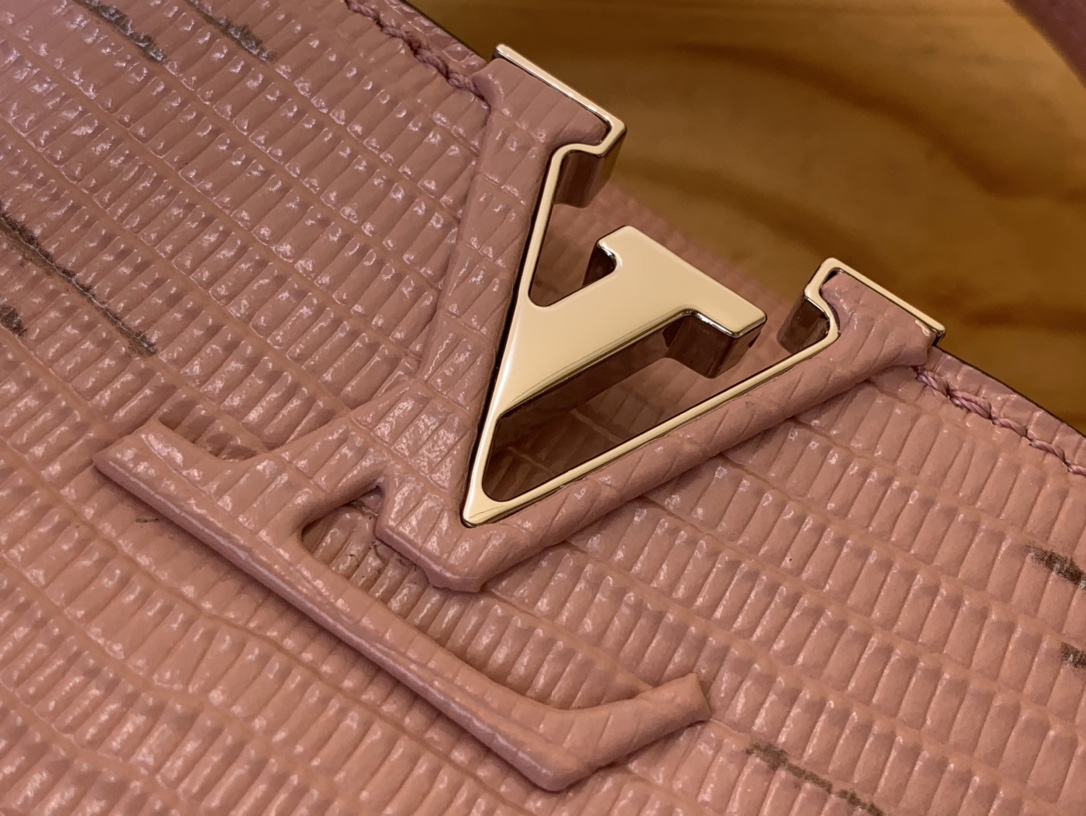 LV - Capucines Mini Handbag – N48865 Pink / Gradient