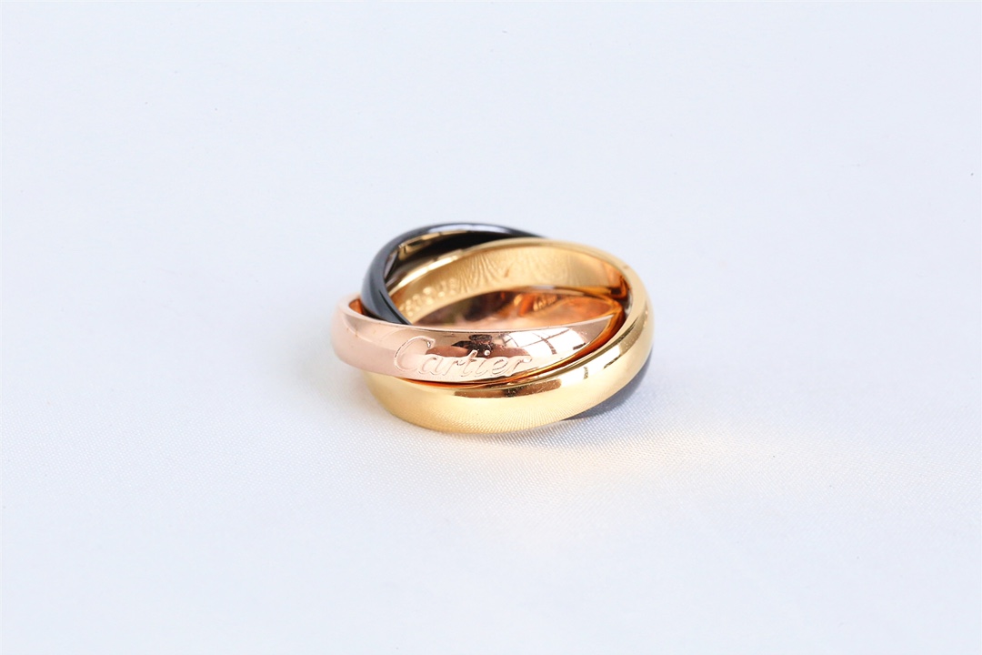 Cartier Three-Band Ring (No Stones)