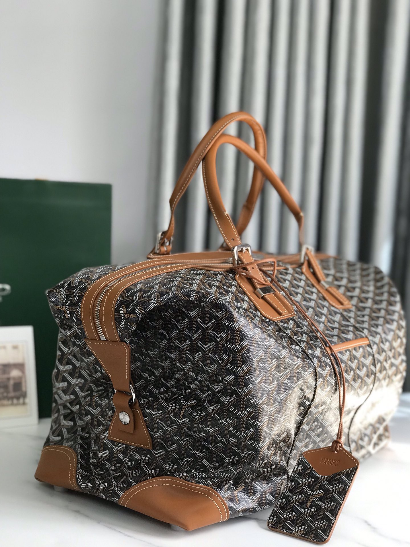 Goyard-Boeing Travel Bag (45 cm Length)