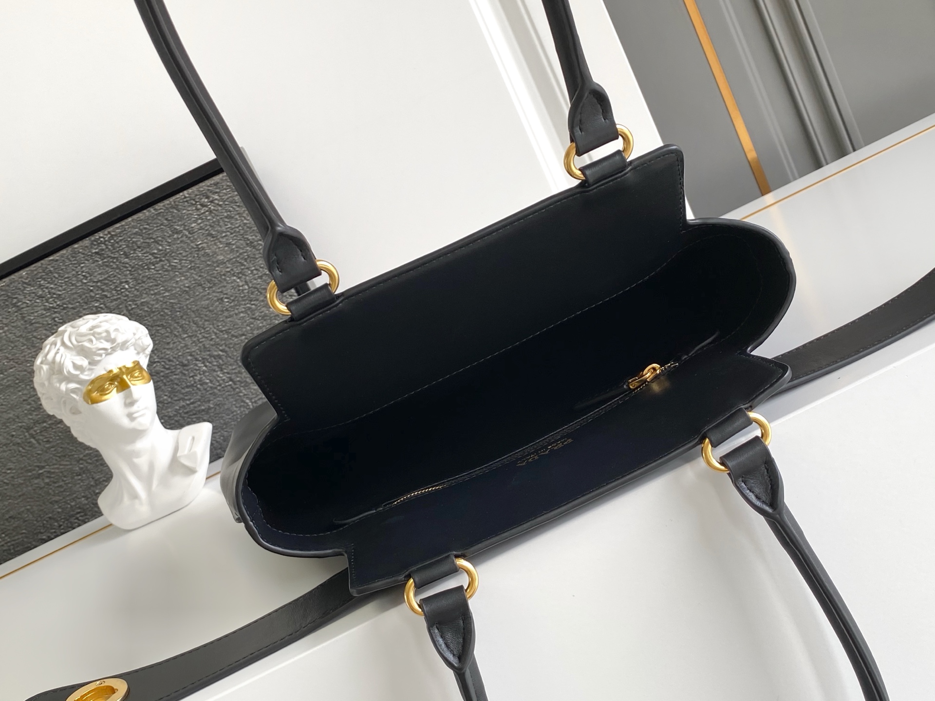 Prada Carey leather bag