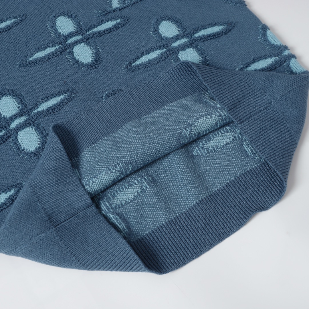 LV-crew neck jumper long sleeve sweater