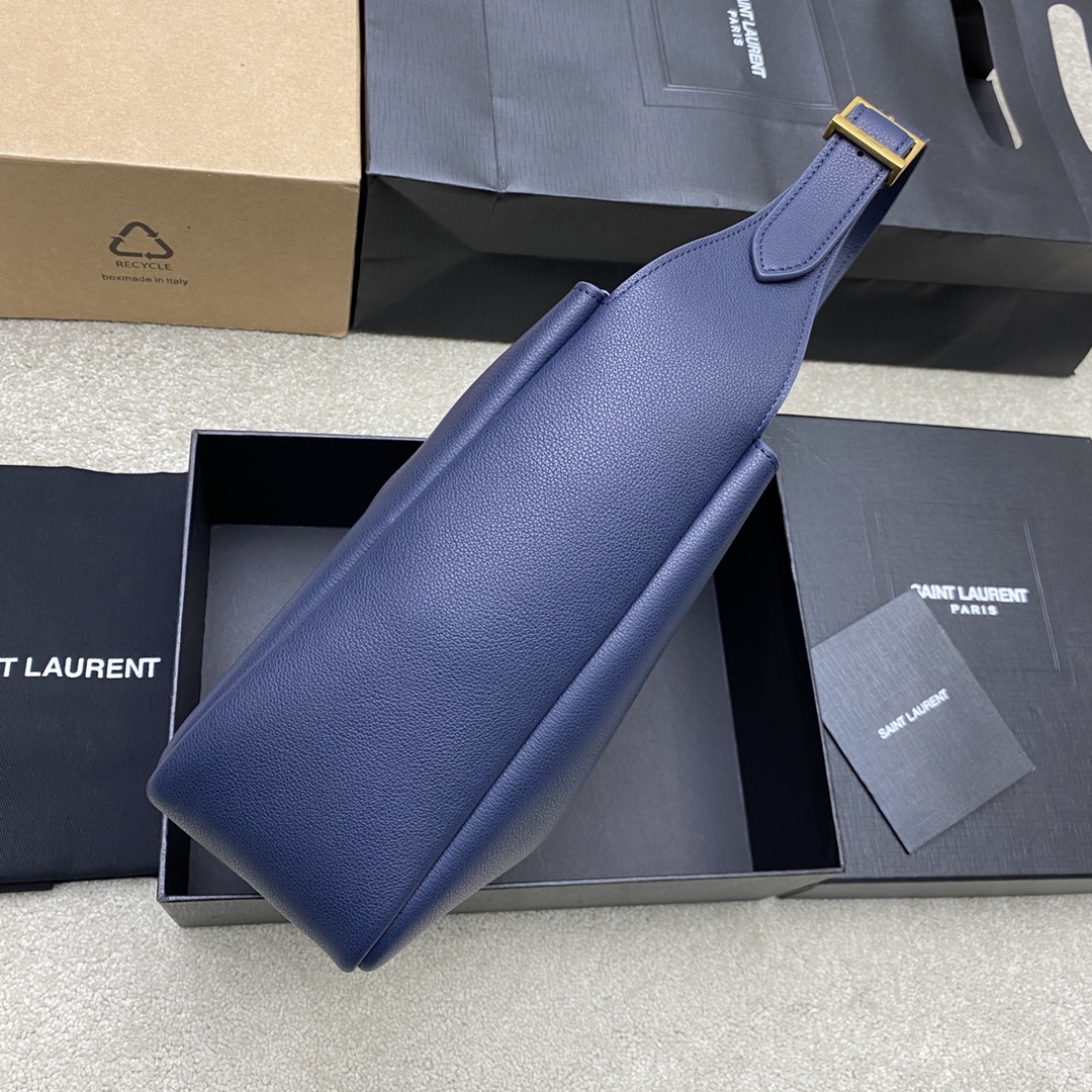 SAINT LAURENT ROSE Hobo Bag in Royal Blue