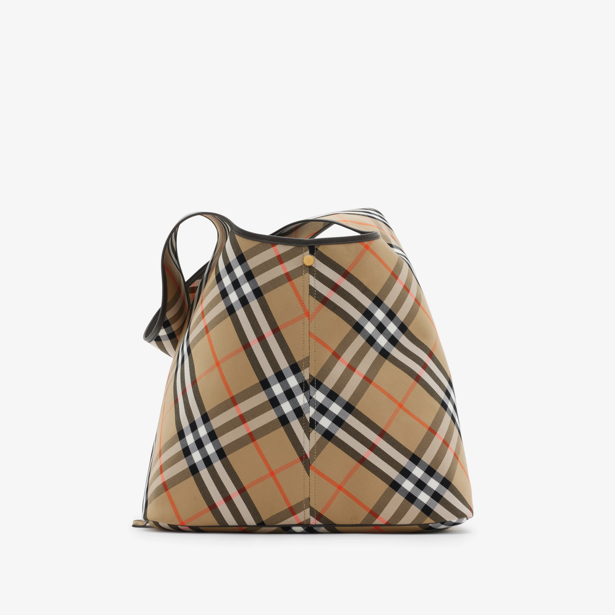 Plaid shoulder bag