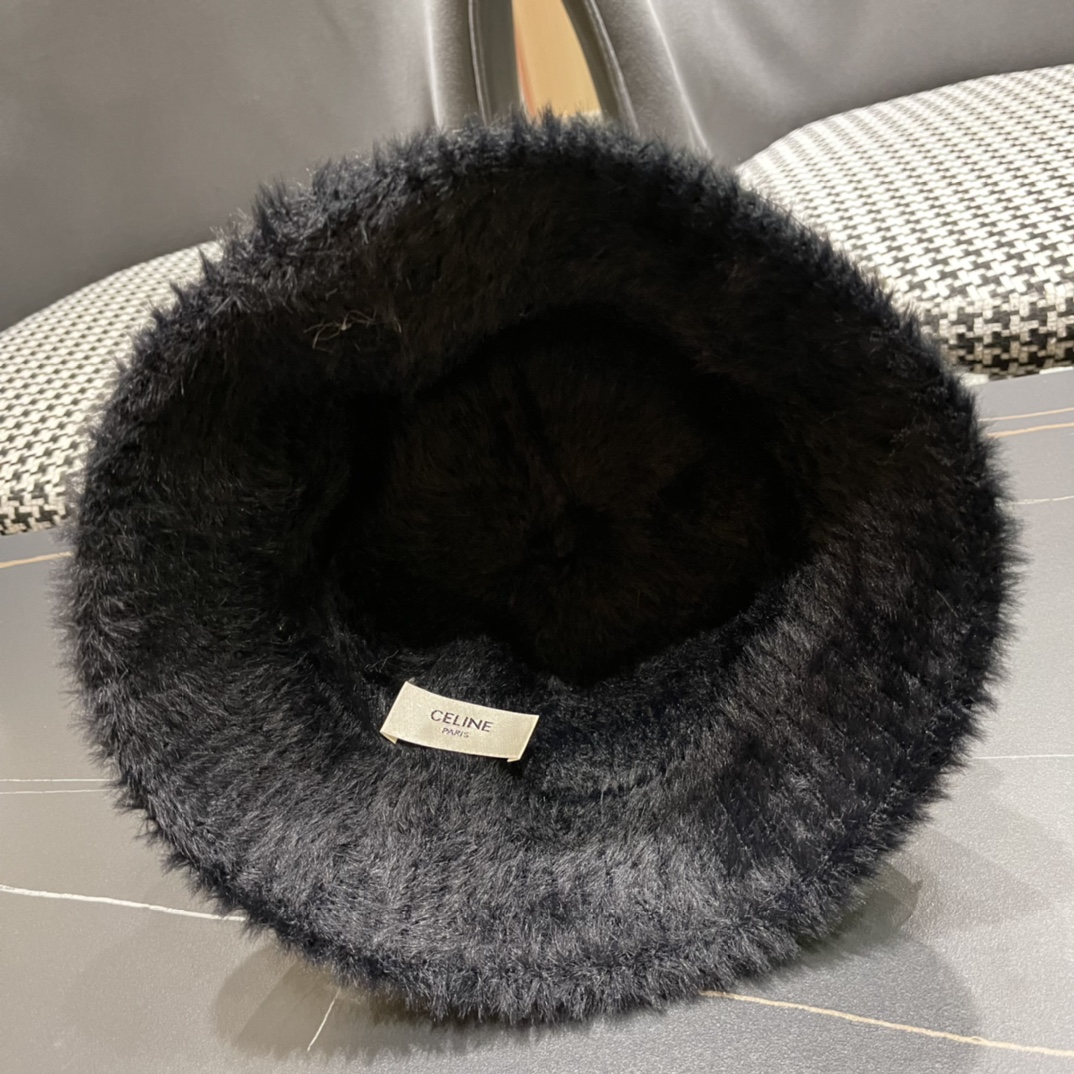 Celine 2024 new autumn and winter small fragrance style fisherman hat