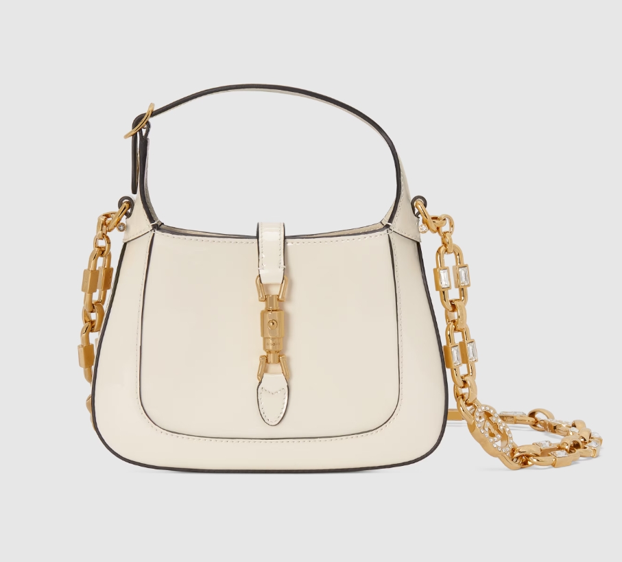 JACKIE 1961 MINI SHOULDER BAG-White-‎699651