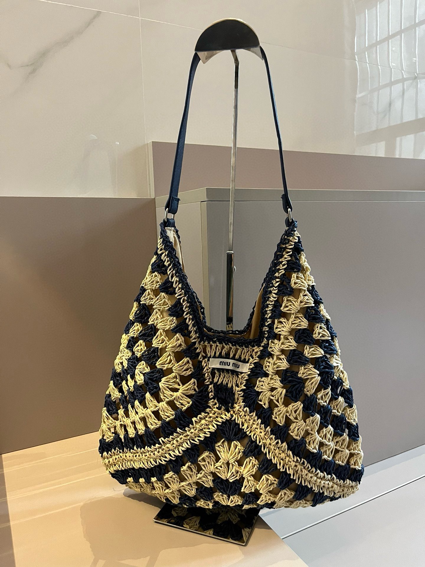 Miu Miu-straw bag