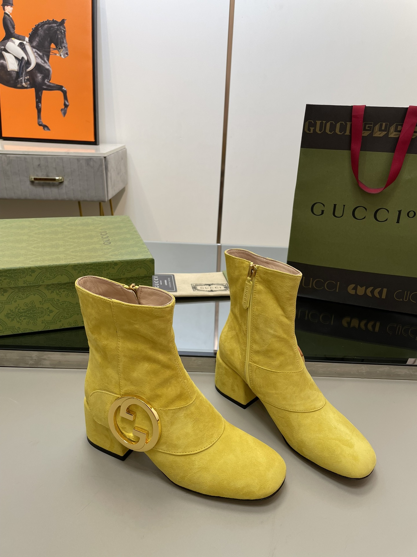 Gucci boots new