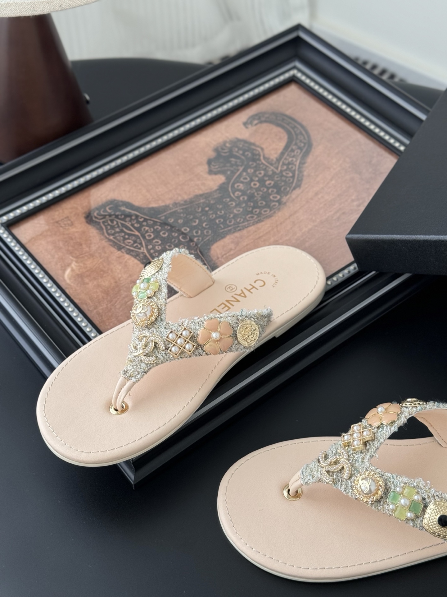 Chanel 25P new flip-flops