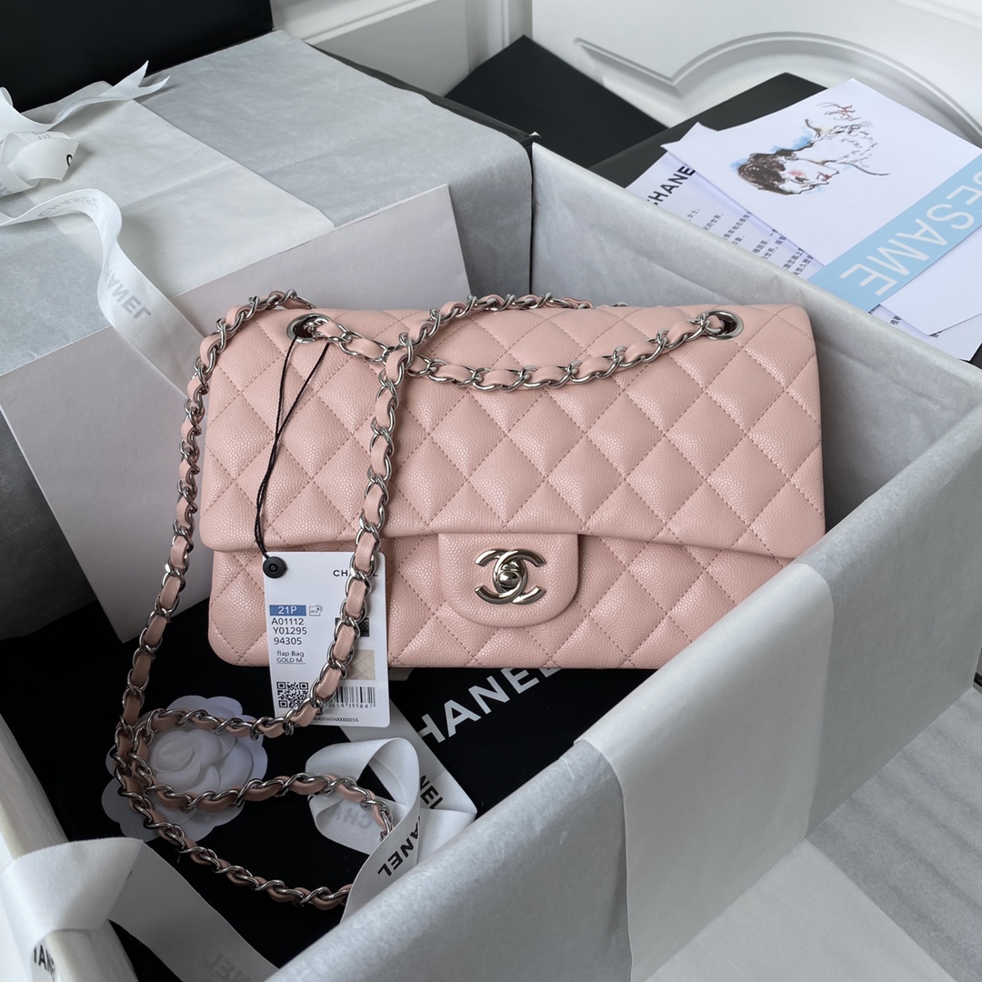 Chanel Classic Flap Bag-pink