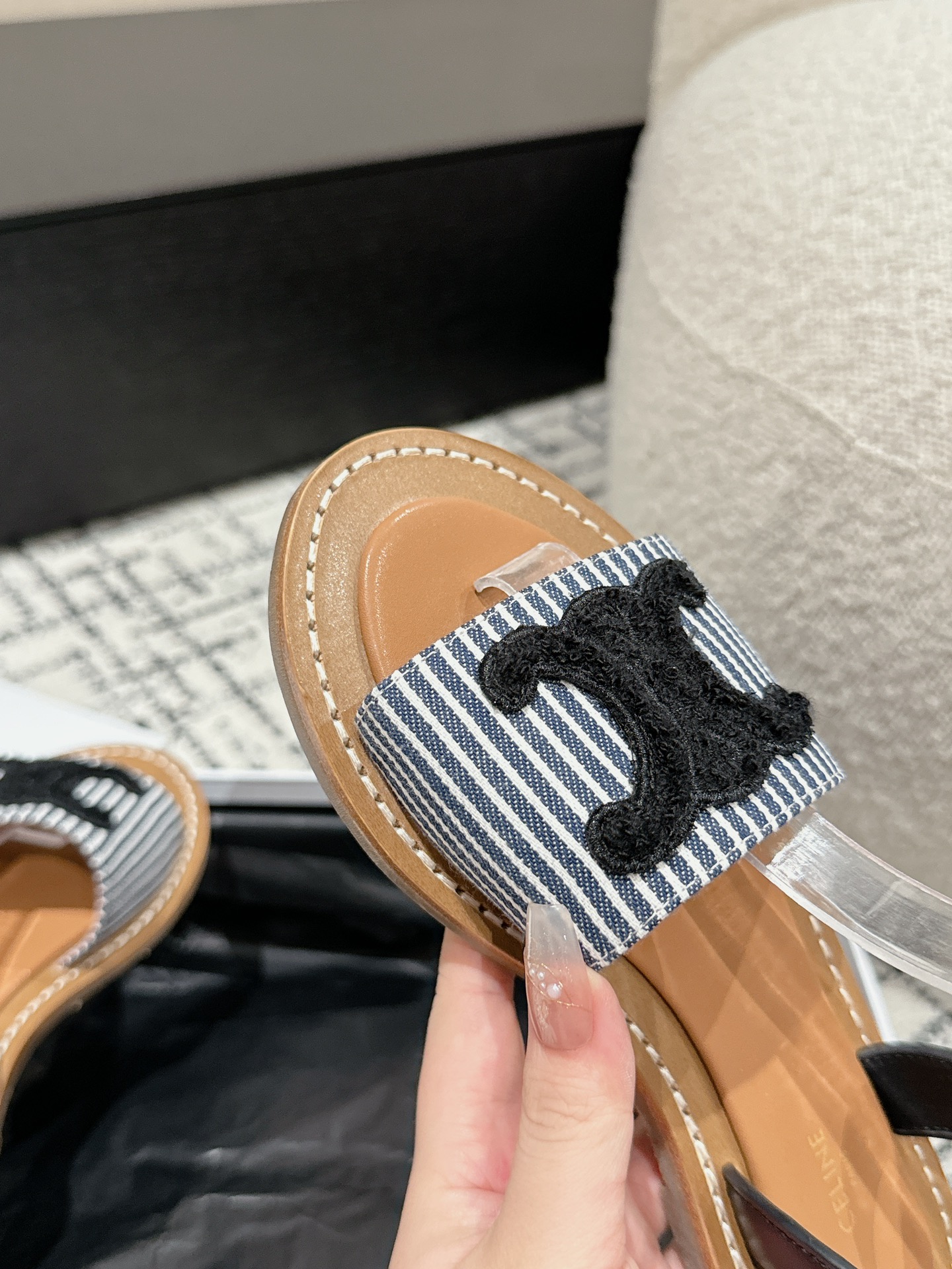 Celin Triomphe Sandals