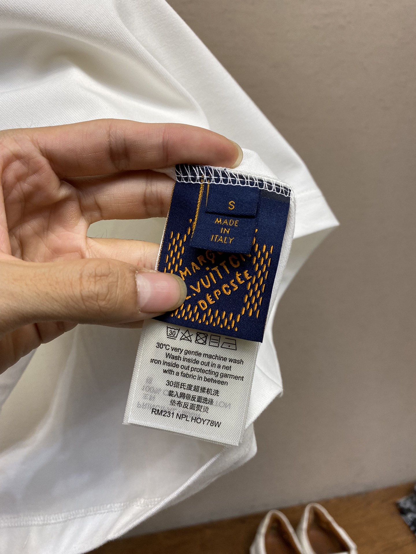 Louis Vuitton Embossed LV T-Shirt