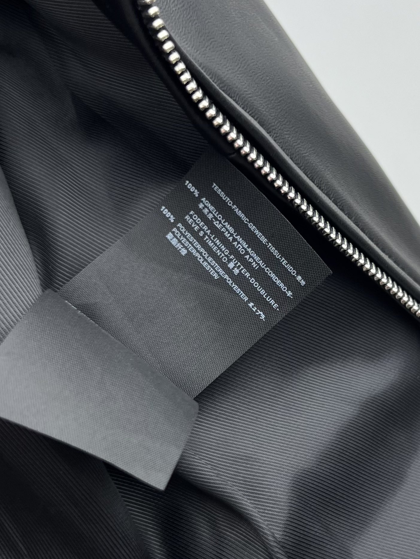 LOEWE Biker jacket in nappa lambskin