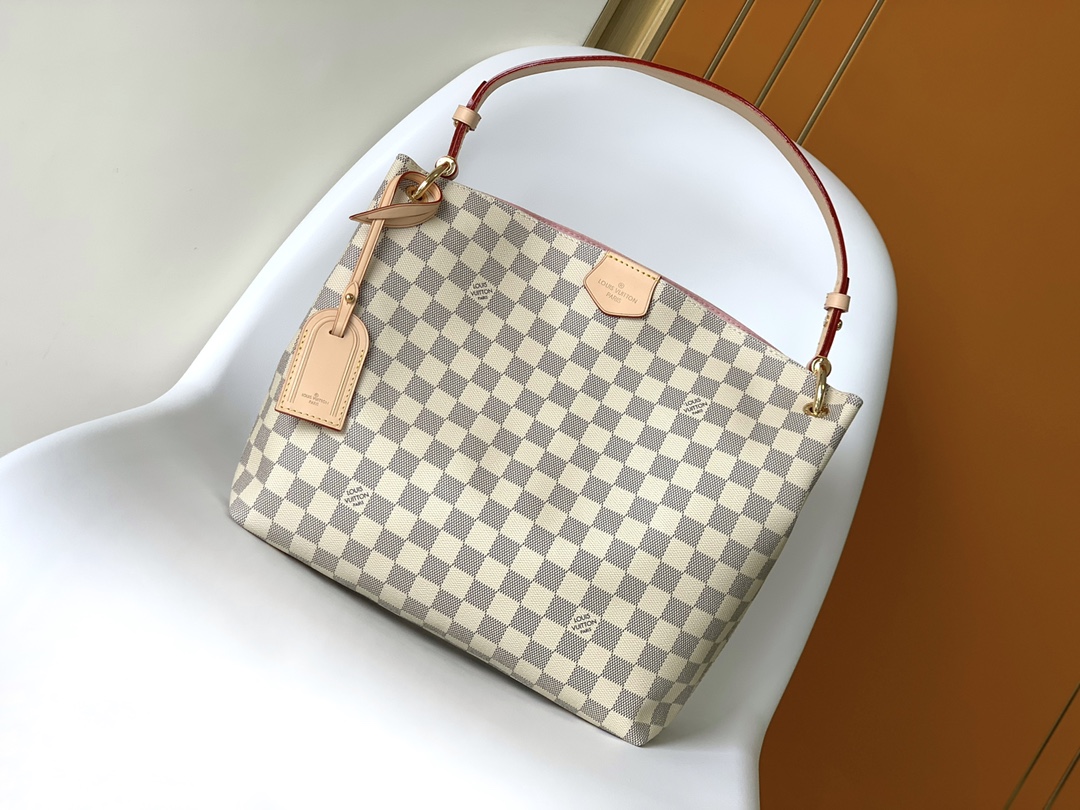 Louis Vuitton N42249 Graceful PM Damier Azur