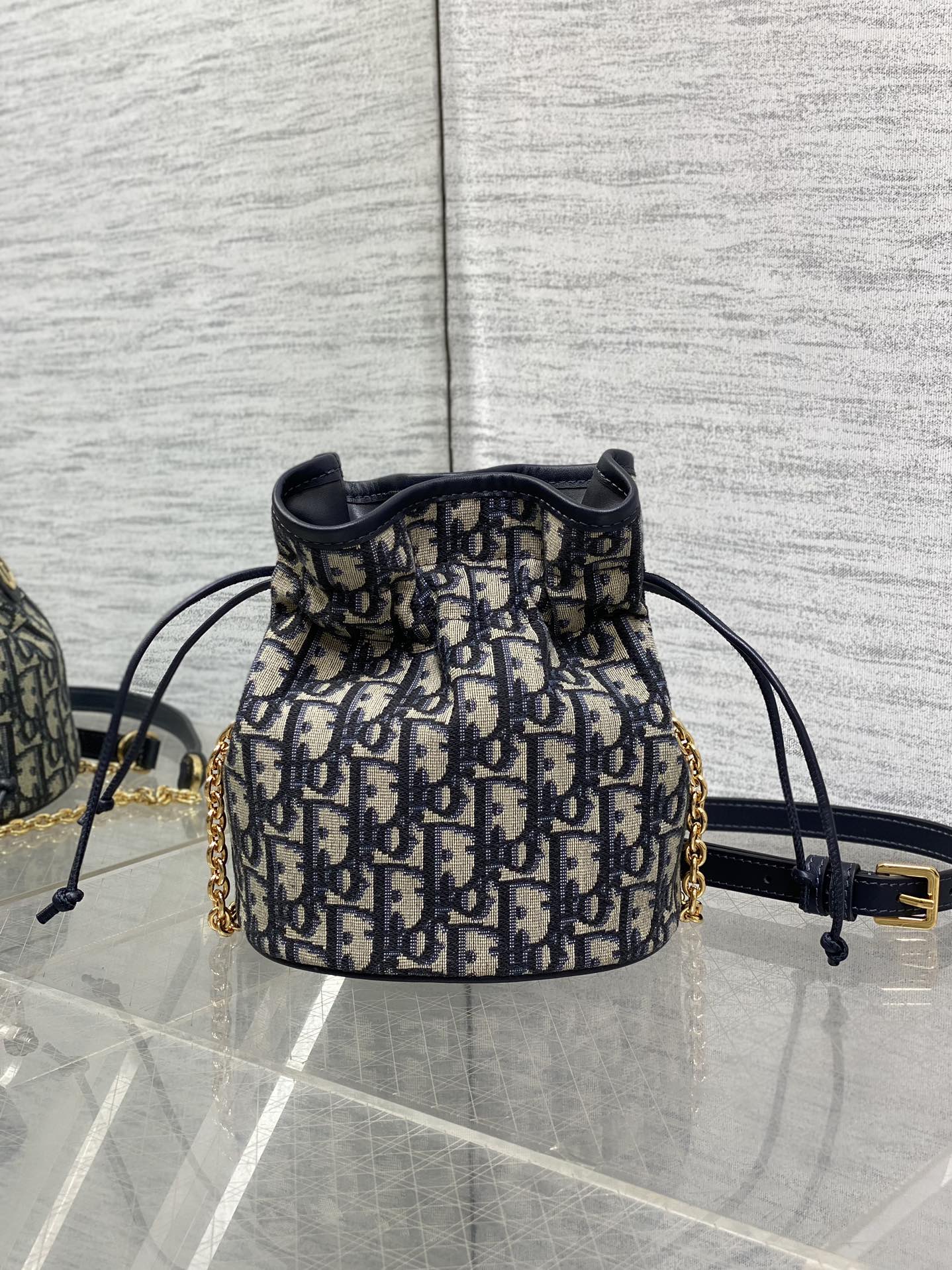 30 Montaigne Mini Bucket Bag with Drawstring