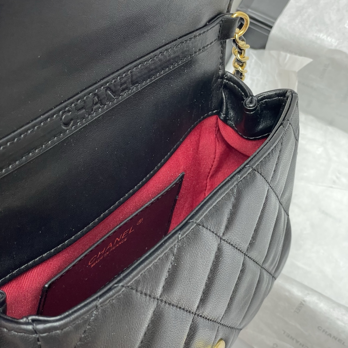 Chanel 25P New Pearl Flap Bag