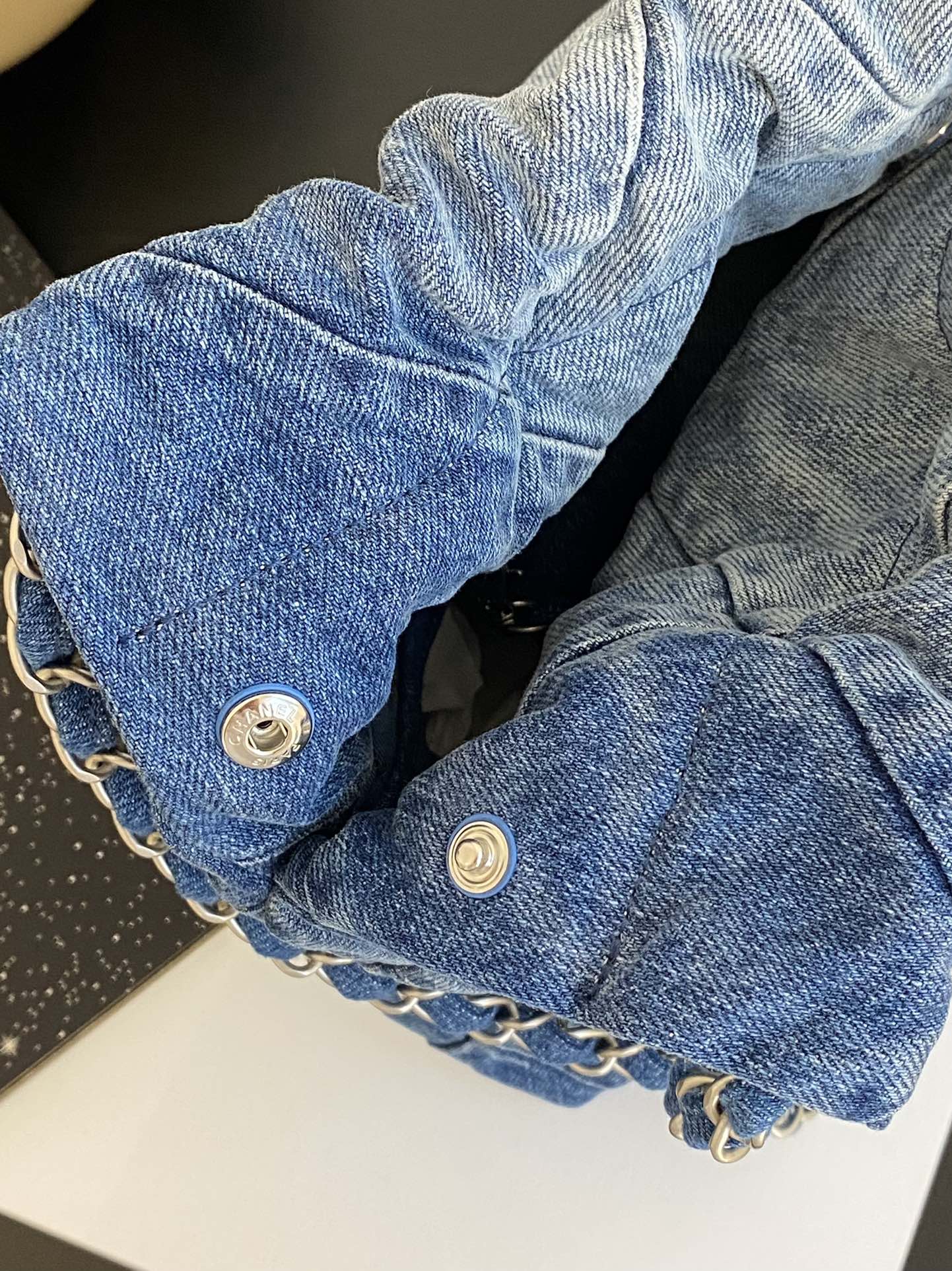 Chanel 22 Bag Denim