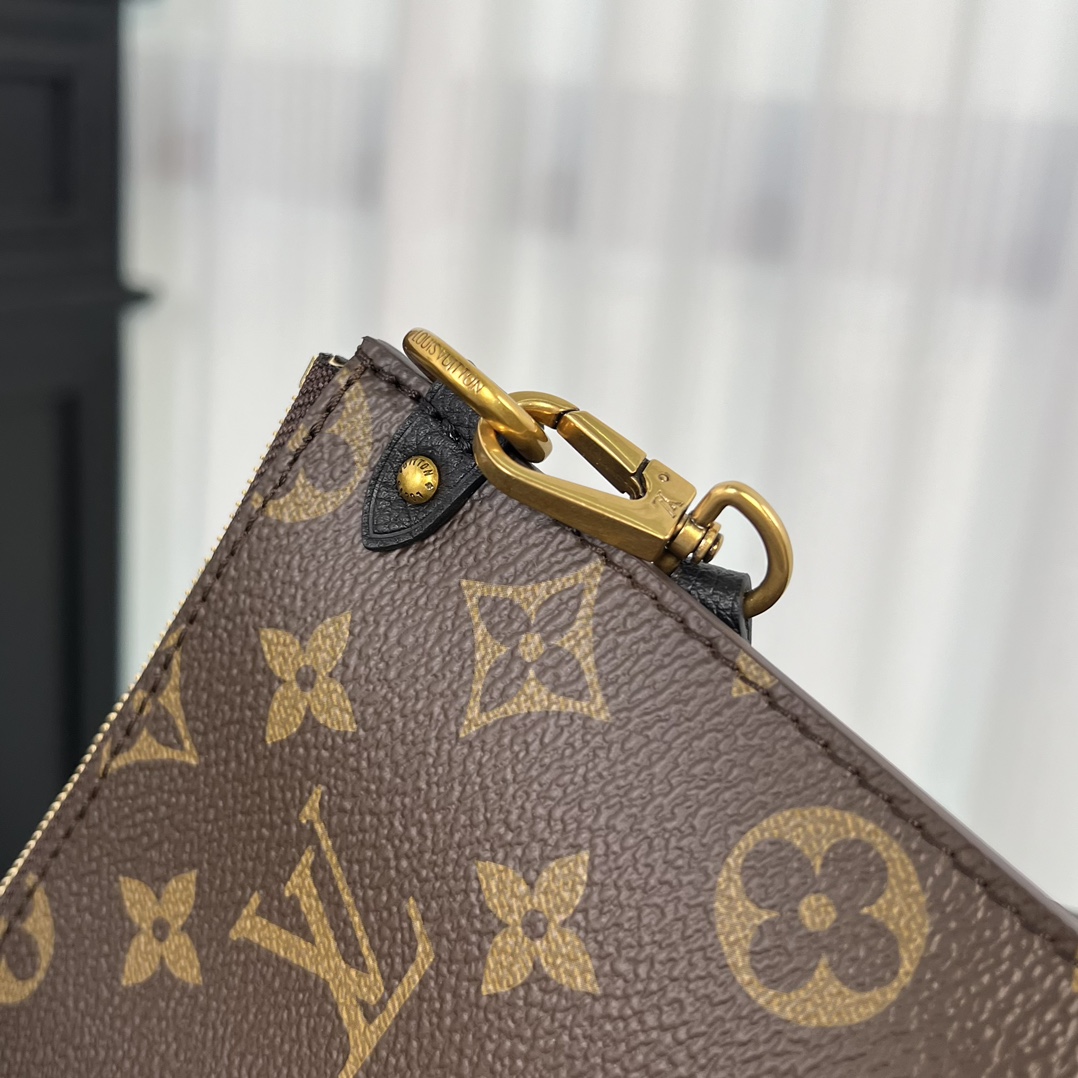 LV Low Key Envelope Bag