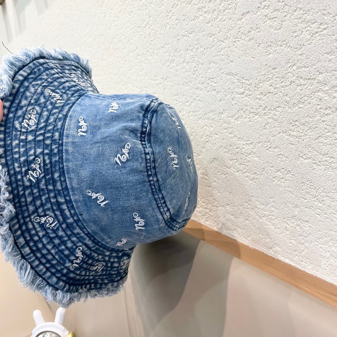 Moncler Denim Bucket Hat