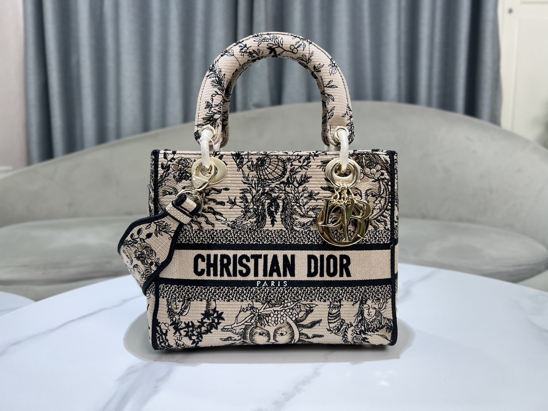 Lady Dior-lite - Beige
