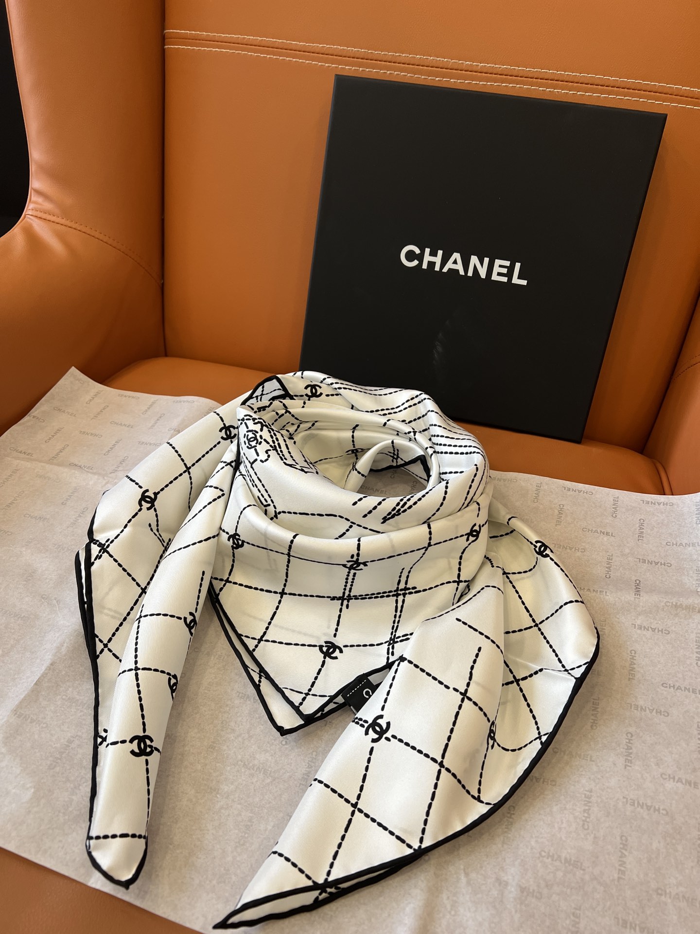 chanel scarf