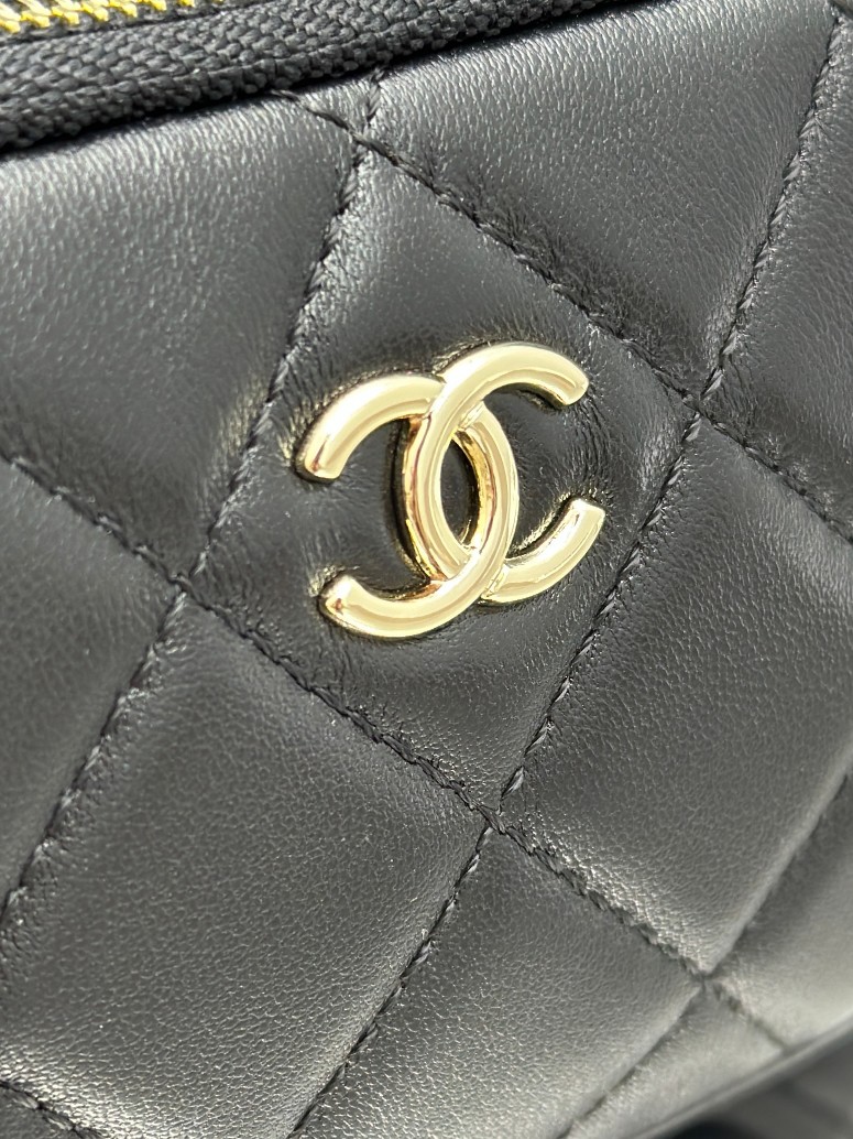 24K camera bag small black