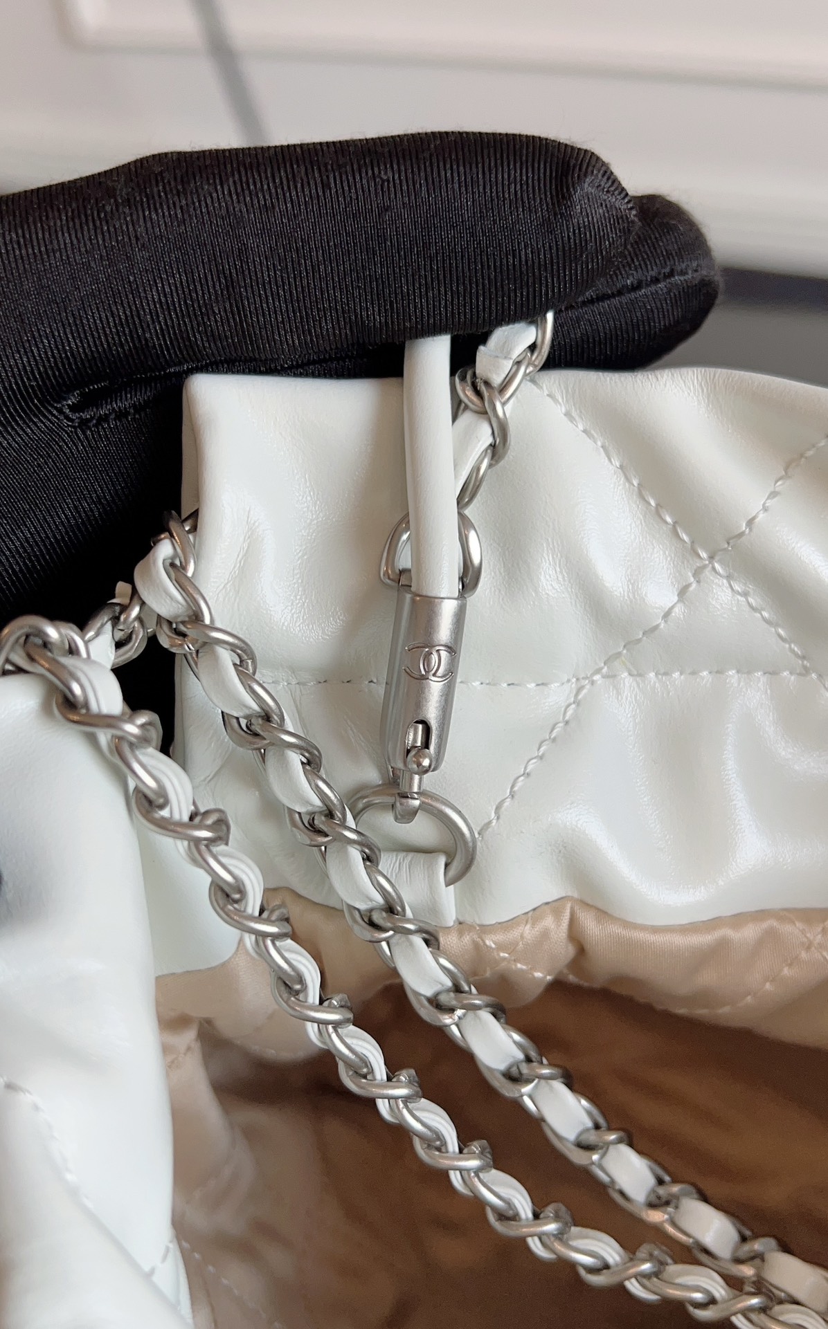 Chanel 22 Bag -White