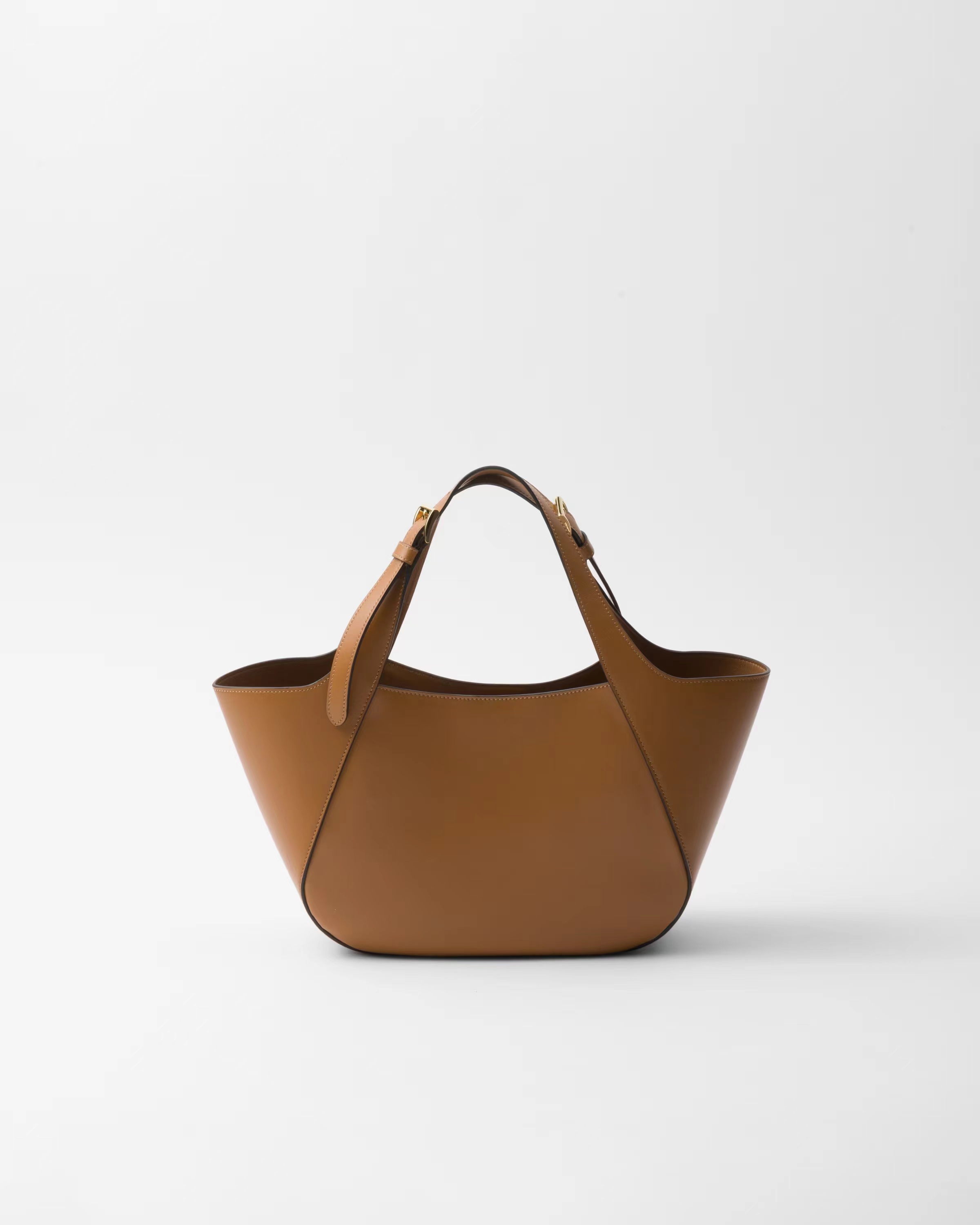 Prada medium leather tote bag