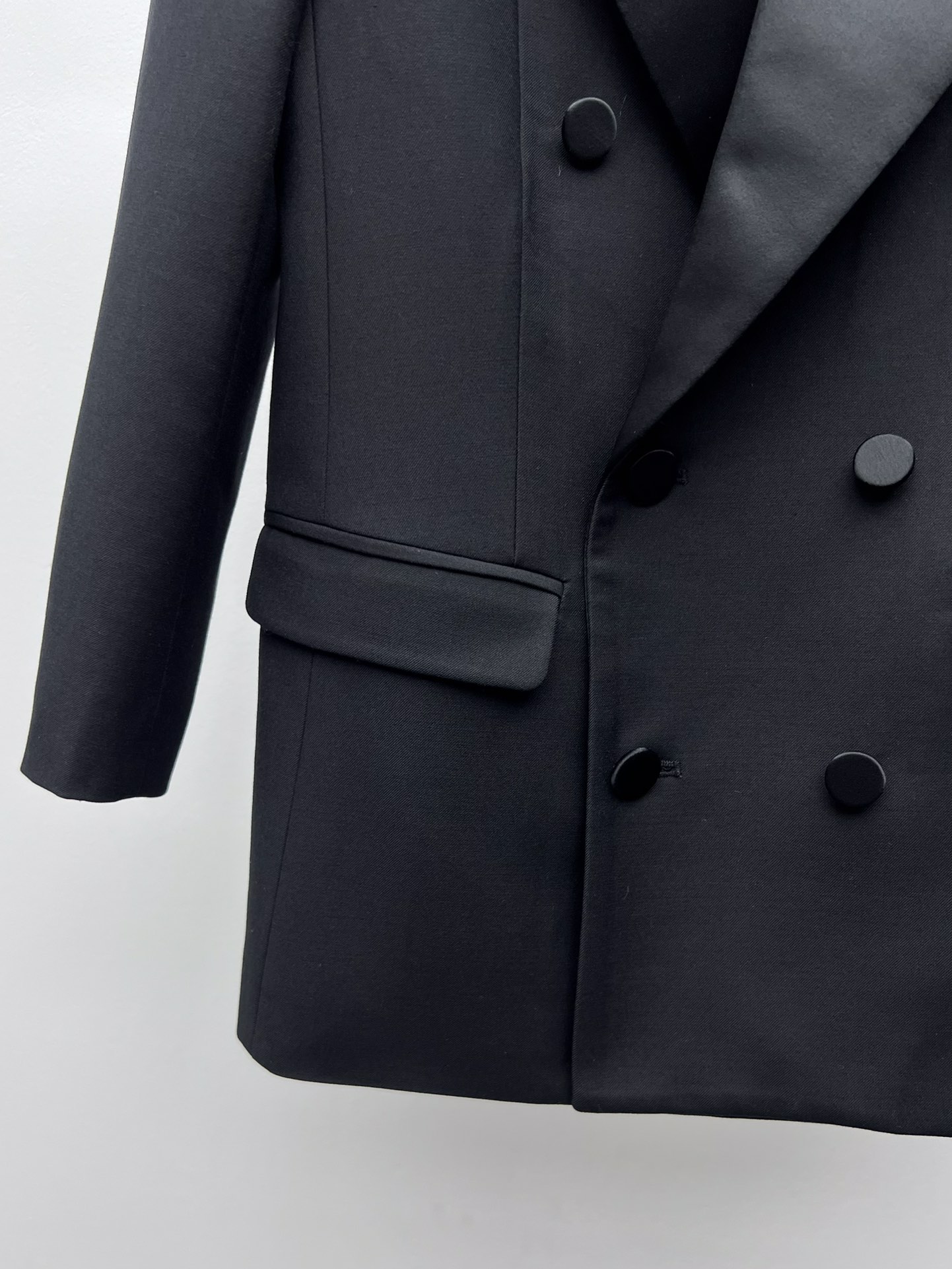 Saint Laurent-Inspired Double-Breasted Blazer