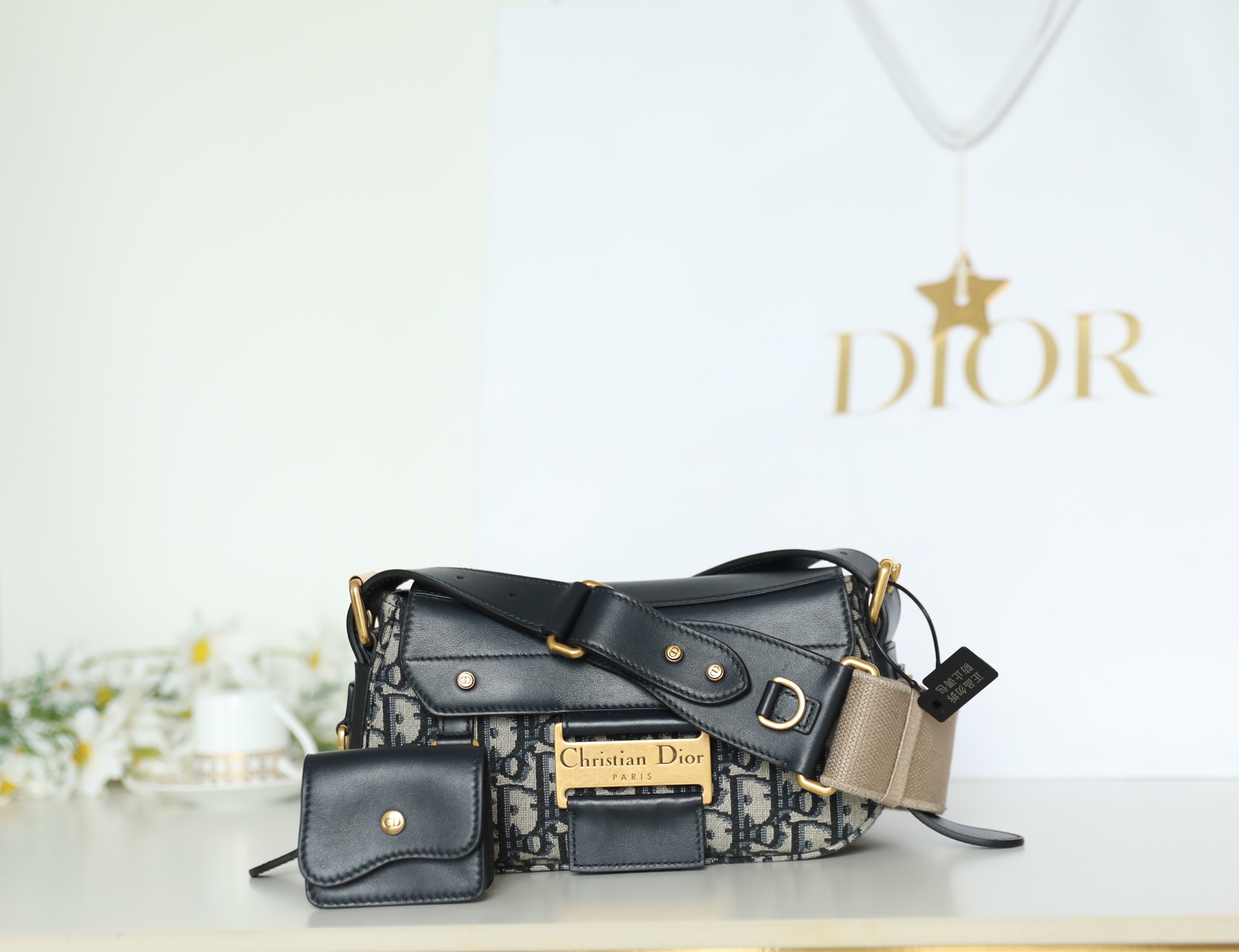 Dior Streetchic Blue Oblique Bag